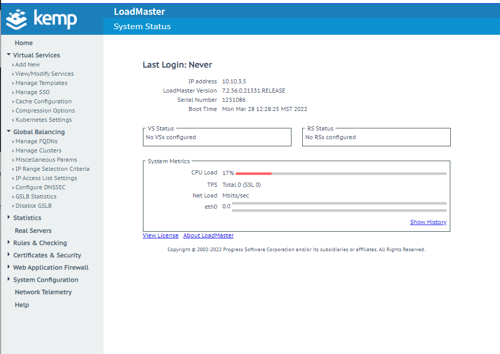VM running after VMDK import